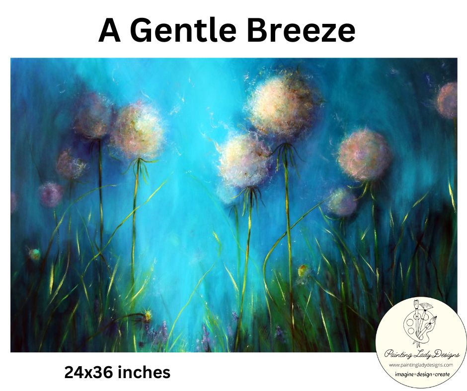A Gentle Breeze - Art paper for Decoupage and Mixed Media by Painting Lady Designs
