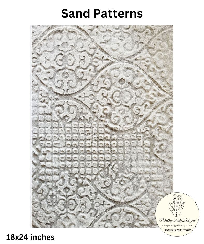 Sand Patterns - Art paper for Decoupage and Mixed Media – Painting Lady ...