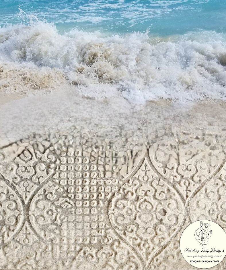 Sand Patterns - Art paper for Decoupage and Mixed Media – Painting Lady ...