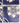 Blue Baroque Pattern Decoupage - Large size