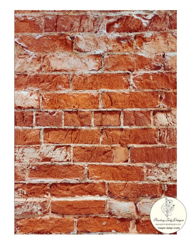 Brick Bistro -  Paper for Decoupage Crafting and Multi Media Art 18x24
