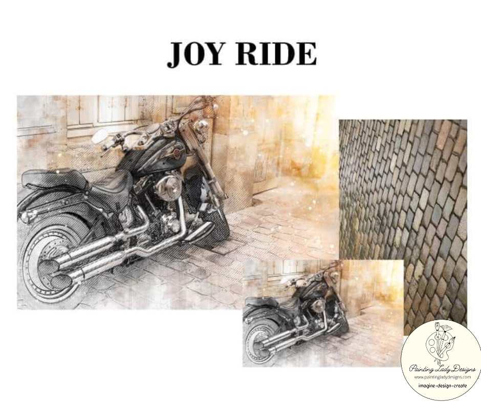 Cobblestones Decoupage & Mixed Media Art Paper 18x24