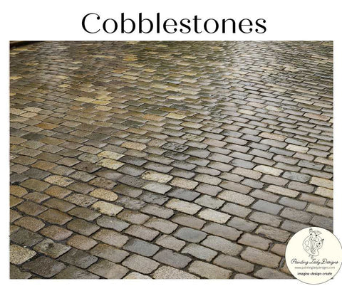 Cobblestones Decoupage & Mixed Media Art Paper 18x24